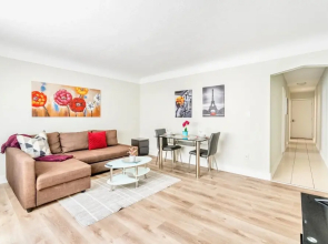 Cozy 1BR Apt w King Bed Netflix - Near DT