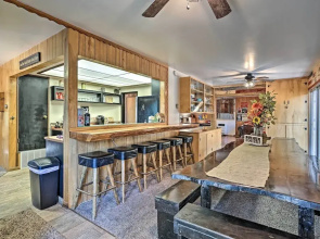 Expansive Retreat w/ Deck, Game Room & Lake Views!