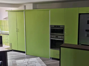 Luxury apartment with two bedrooms and large living room, 100 square meters, city center