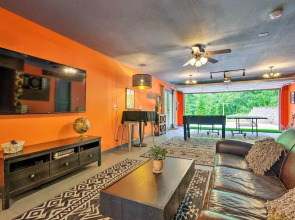 Home w/ Deck & Game Room - 8 Mi to Asheville