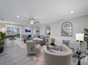 Chic 8BR with Heated Pool & Waterview