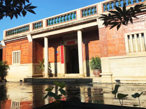Kinmen redbrick houses across Hope