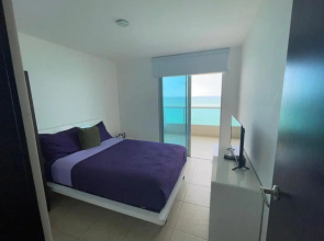 Departamento al pie del mar con hermosa vista / Torre Oceánica