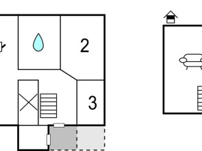 Beautiful Home in Skare With 3 Bedrooms