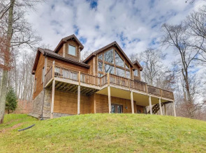 Game Room, Deck + Views: Idyllic Slaty Fork Cabin