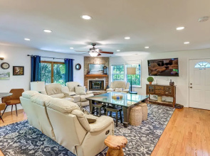 Walk to the Beach: Pet Friendly w/ Fire Pit!