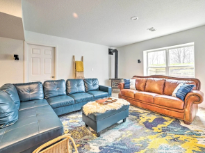 Game Room & On-site Snow Trails! Bellaire Retreat