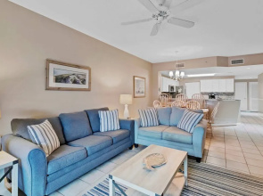 Spacious 3BR Resort Condo Steps From Gulf Beach