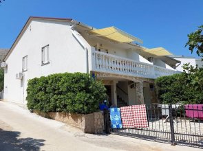 Apartment With 2 Bedrooms in Pag, With Wonderful sea View, Enclosed Ga