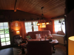 Detached Wooden House with Fireplace & Large Garden near Bad Wildungen