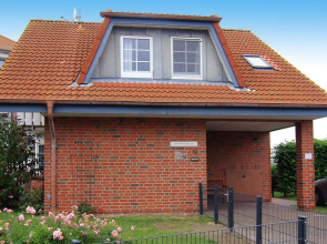 Apartment in Friedrichskoog-Spitz with a balcony