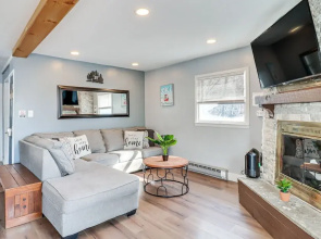 Fire Pit + Game Room: Spacious Poconos Retreat!