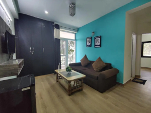 SKY 2 BHK By Wabi Sabi Stays with Private Balcony & Parking