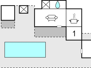 Nice Home in Löttorp With 3 Bedrooms, Wifi and Private Swimming Pool