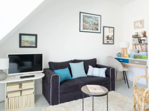 Studio cosy et lumineux à 2 pas de la plage et du centre ville