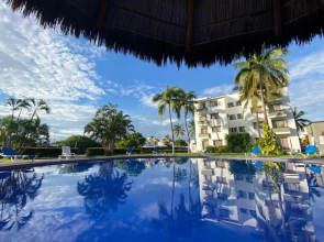 hermoso departamento, condominio suites las palmas