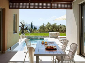 Excellent Halkidiki Villa Ocean Villa 2 1 Bedroom Stunning Sea Views Ouranoupoli