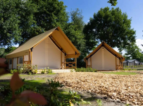 Glampingtent Kiezel Lodge 4