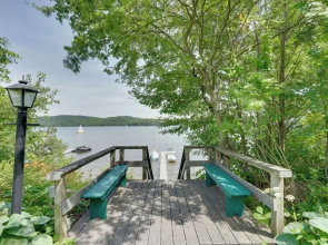 Waterfront Schroon Lake Home w/ Boat Dock!