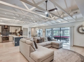 Canal-Front Palm Coast Home: Dock & Outdoor Pool!