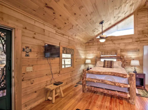 Bryson City Cabin w/ Wraparound Deck & Hot Tub