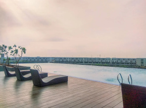 Restful And Modern Studio At Vasanta Innopark Apartment