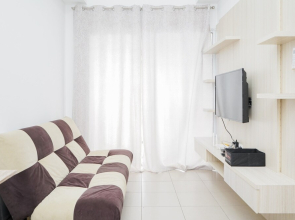 Comfy Minimalist 1Br Saveria Apartment