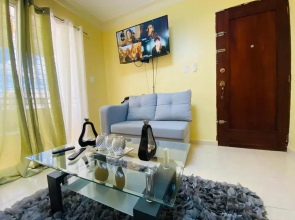 Tres 3-Habitaciones Con Sus Aires Apartamento Amueblado,Zona Tranquila Cerca de Todo SantiagoRD