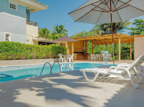 Gb01 Excelente Casa 4 Suítes Em Guarajuba Com Piscina E Wi Fi