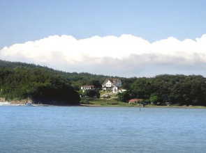 Lake and sea village