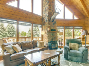 Rustic Village Lake Cabin Escape w/ Deck & Grill!