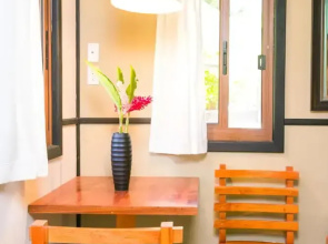 Green Bamboo Cabana