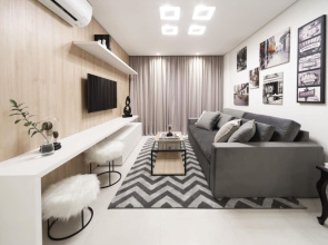 Espa oso Apartamento Excelente Localiza o