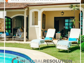 Luxury Villa on the Los Corales Beach, Playa Bavar