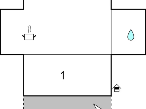 Awesome Home in Kornic With Wifi and 1 Bedrooms