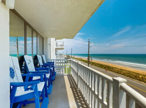 Right on the Shores, Apt 306 Condo in Flagler Beach With Pool & Tennis Access