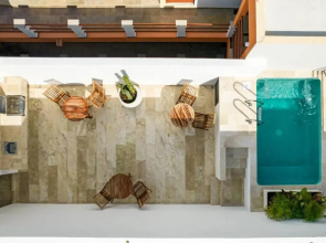 S 201 Eli Sunset Luxury Studio in Aldea Zama, fast WiFI