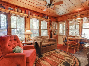 Dock & Beach Access: Duplex Lake Cabin!