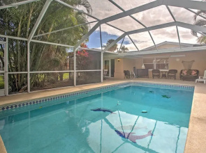 Tropical Cape Coral Home w/ Private Dock on Canal!