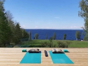 Guesthouse With Loft at Lake Skagern, Spa & Yoga