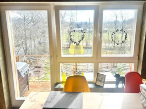 Maisonette - 2 Schlafzimmer - Wohn-Küche - Balkon - Hohes Venn - Monschau - Eifel - Hunde willkommen beim Hof Vierzehnender - Islandpferde