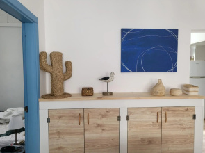 Apartamento calandria confital para 8 con terraza y BBQ próxima playa