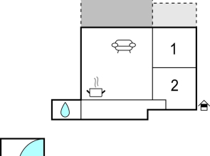 Beautiful Home in Vela Luka With 2 Bedrooms and Jacuzzi