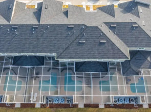 Gorgeous Four Bedroom w Screened Pool Close to Disney 1224