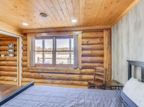 Lakefront Park Rapids Cabin w/ Decks & Boat Dock!