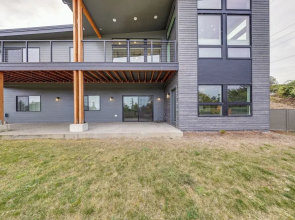 Fenced Yard, Water & Island Views: Anacortes Home!