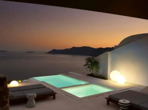 Villa de vacaciones en Oia Egeo Grecia