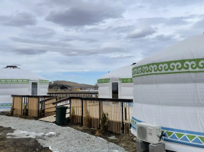 Юмарт озеро Талкас База семейного отдыха