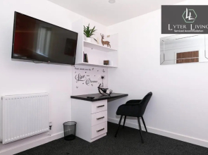 Leicester's Lyter living Serviced apartments Opposite Leicester Railway Station