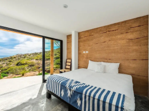 Casita on a Bluff at Cerritos Surf & Racquet in Pescadero Baja Sur by Redawning